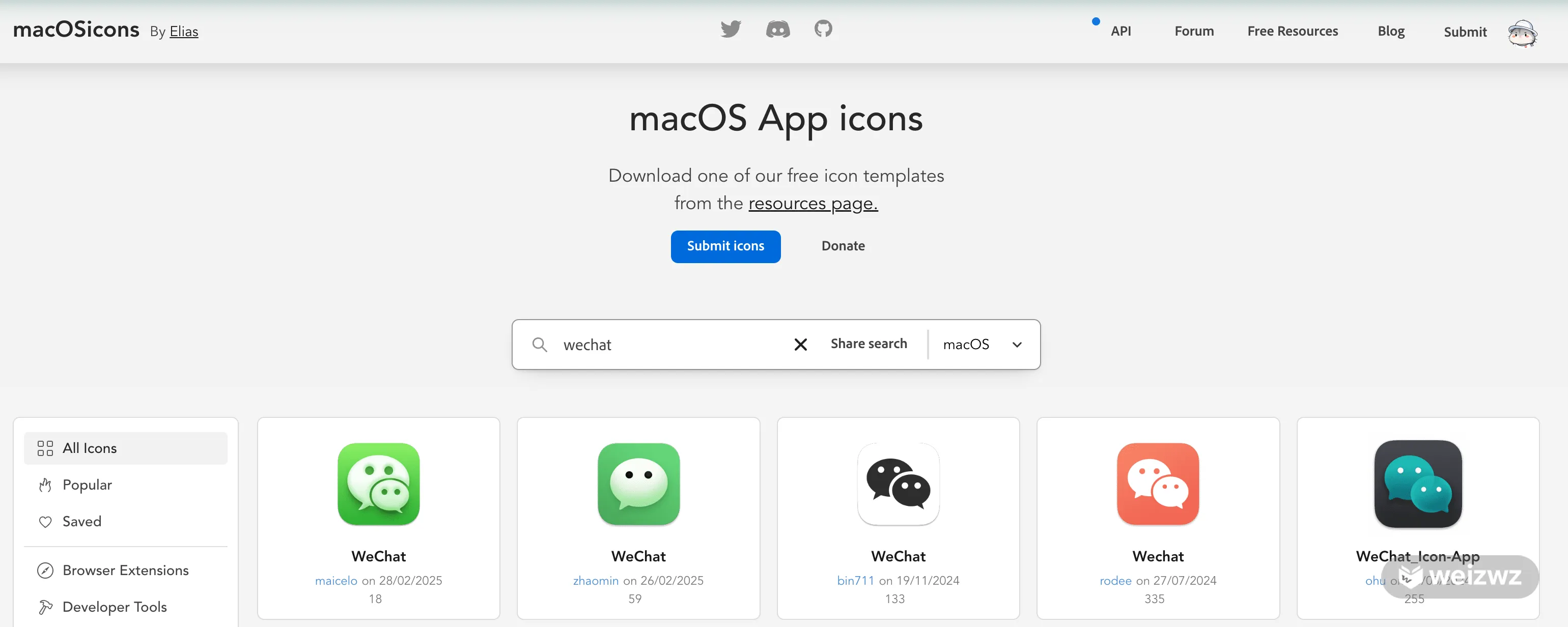 macOSicons - 最丰富的 MacOS 图标集